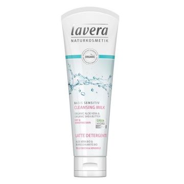 Lavera Basis Sensitive Измиващо мляко 2в1 за суха и чувствителна кожа x125 мл