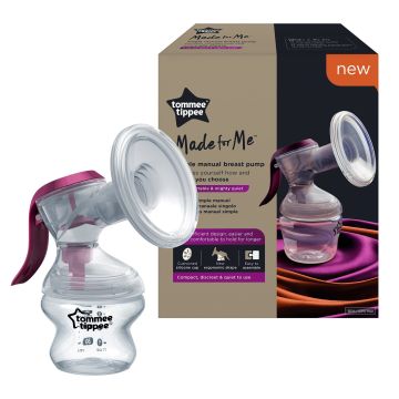 Tommee Tippee  Made for Me Ръчна помпа за изцеждане на кърма