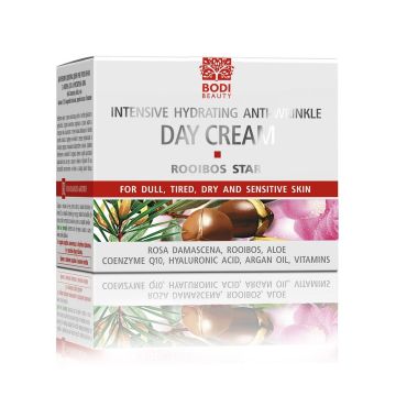 Bodi Beauty Rooibos Star Интензивен хидратиращ дневен крем против бръчки x40мл
