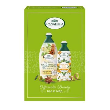 L' Angelica Officinalis Beauty Комплект за тяло и коса Бъз и мед
