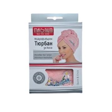 Magnum Микрофибърен тюрбан за коса х1 брой, 507