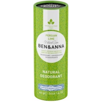 Ben & Anna Persian Lime Натурален део стик против изпотяване х40 грама
