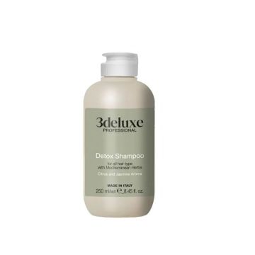 3DeLuxe Detox Възстановяващ детокс шампоан за всеки тип коса x250 мл