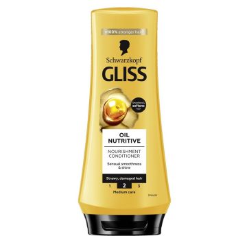Gliss Oil Nutritive Подхранващ балсам за коса x200 мл