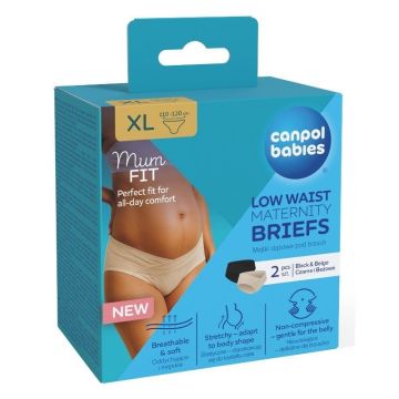 Canpol babies MumFit Бикини за бременни х2 броя, размер XL