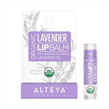 Alteya Organics Балсам за устни с лавандула, Био х4,3 г