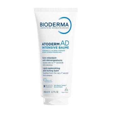 Bioderma Atoderm AD Intensive Успокояващ балсам за суха и атопична кожа за лице и тяло х200 мл