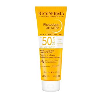 Bioderma Photoderm Lait Ultra Слънцезащитно мляко за лице и тяло SPF50+ х100 мл