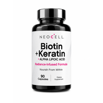 Biotin + Keratin + ALA Формула за сияен външен вид х90 капсули NeoCell