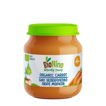 Bionino Био зеленчуково пюре морков х120 грама