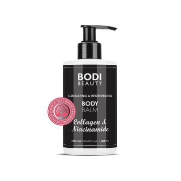 Bodi Beauty Body Balm Озаряващ балсам за тяло с колаген и ниацинамид х250 мл