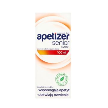 Apetizer Senior Сироп за възрастни стимулиращ апетита х100 мл