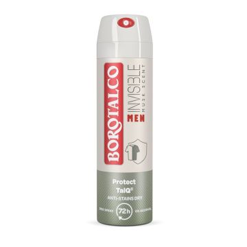 Borotalco Men Invisible Део спрей против изпотяване за мъже х150 мл