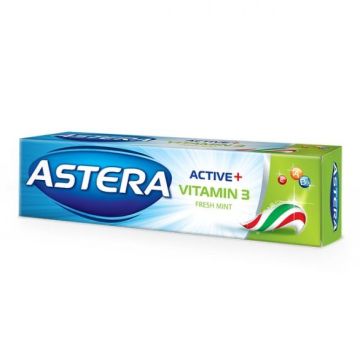 Astera Activ+Vitmanin 3  Паста за зъби х100 мл