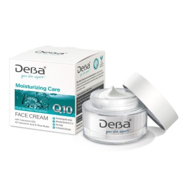 DeBa Q10 Овлажняващ дневен крем за лице x50 мл