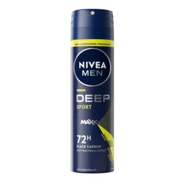 Nivea Men Deep Sport Део спрей против изпотяване x150 мл