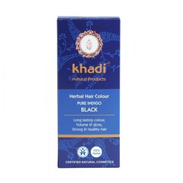 Khadi Чистo натурално индиго - черно x100 грама