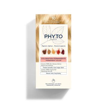 Phyto Color Дълготрайна боя за коса, 10 Extra Light Blond