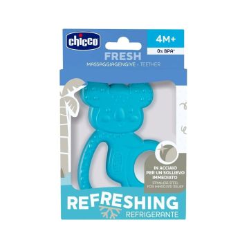 Chicco Refreshing Охлаждаща чесалка за зъби, синя