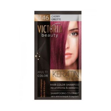 Victoria Beauty Multi Color Шампоан-обезцветител за коса, цвят V46 Cherry х40 мл