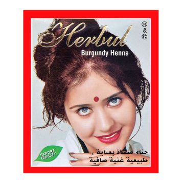 Herbul Индийска къна за коса, цвят Бургунди х1 брой
