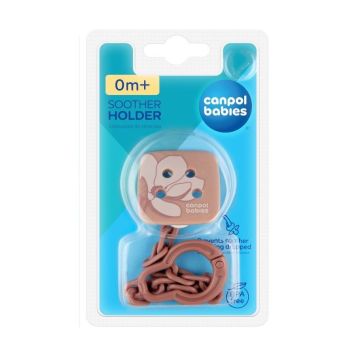 Canpol Babies Toys Клипс с верижка х1 брой, розов