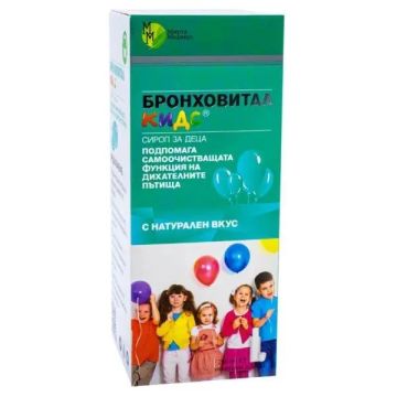 Бронховитал кидс Сироп при кашлица х100 мл Mirta Medicus