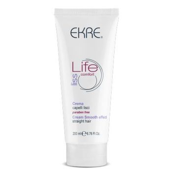 Ekre Life Liss Comfort Крем за изправяне на косата с глицерин х200 мл