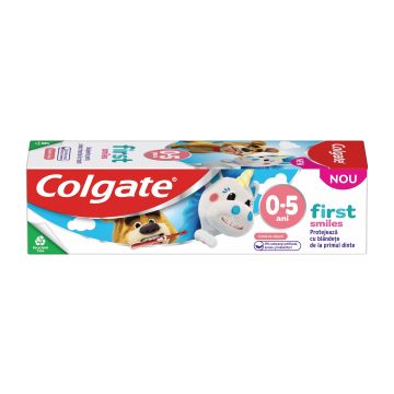 Colgate Kids First Smile Паста за зъби за деца от 0 до 5 години x50 мл
