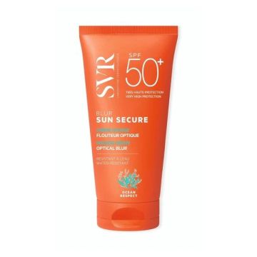 SVR Sun Secure Blur Слънцезащитен крем за лице с фотоотразяващи пигменти SPF50 x50 мл