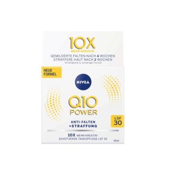 Nivea Q10 Power Дневен крем за лице против бръчки SPF30 х50 мл
