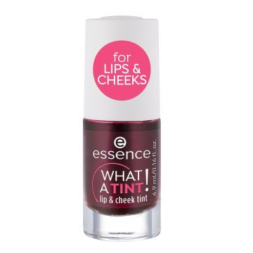 Essence What А Tint Течно червило и руж 2в1, 01 Kiss From A Rose х4,9 мл