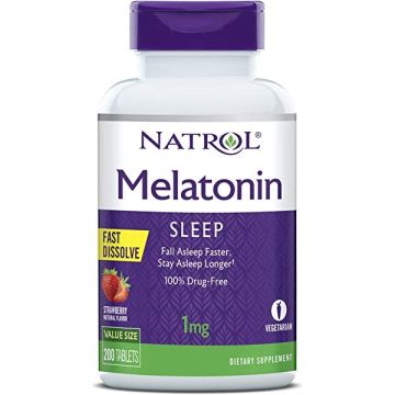 Мелатонин Fast Dissolve 1mg х90 таблетки Natrol