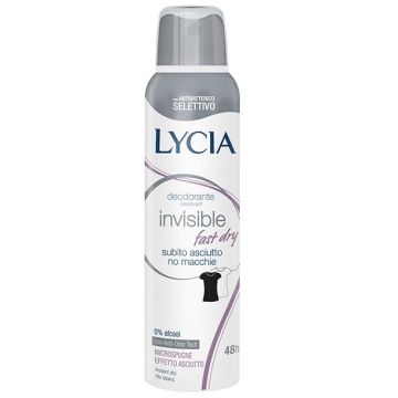 Lycia Invisible 48h Део спрей против изпотяване х150 мл