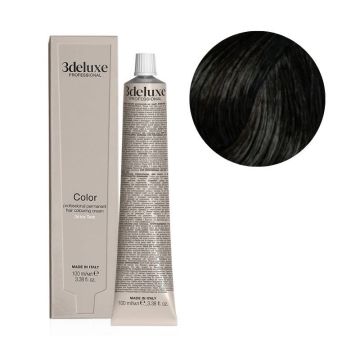 3Deluxe Colour Трайна боя за коса с арганово масло и екстракт от невен, цвят 3.0