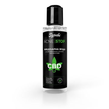 Здраве Acne Stop CBD Мицеларна вода за чувствителна и склонна към акне кожа x150 мл