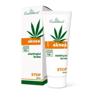 Cannaderm Aknea Крем за лице за акнеична кожа с коноп x75 мл