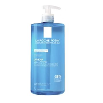 La Roche-Posay Lipikar Успокояващ и измиващ душ гел за бебета, деца и възрастни х1 л