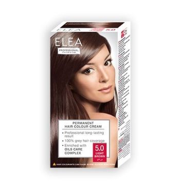 Elea Professional Боя за коса, цвят 5,0 Light Brown