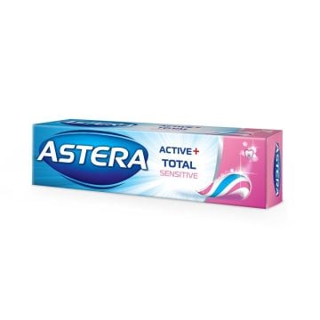Astera Active+ Total Sensitive Паста за чувствителни зъби и венци x110 грама