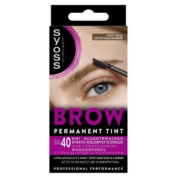 Syoss Brow Tint Боя за вежди x17 мл, 5-1 Light Brown