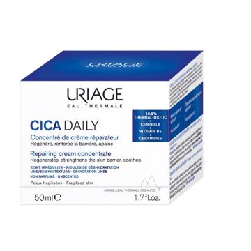 Uriage Cica Daily Възстановяващ крем-концентрат за лице за всеки тип чувствителна или раздразнена кожа x50 мл