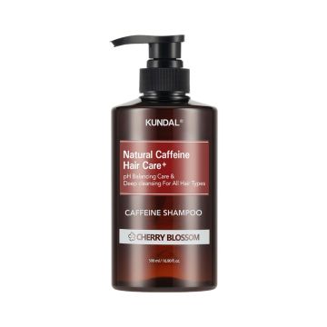 Kundal Natural Caffeine Шампоан с грижа за скалпа, против косопад с череша х500 мл