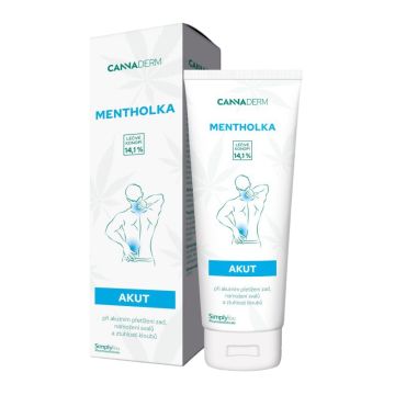 Cannaderm Mentholka Akut Охлаждаща масажна емулсия x125 мл