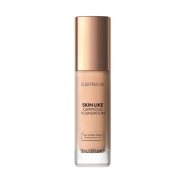 Catrice Skin Like Озаряващ фон дьо тен за свеж, естествен завършек х30 мл, 020N