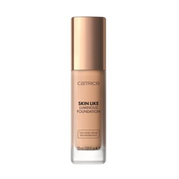Catrice Skin Like Озаряващ фон дьо тен за свеж, естествен завършек х30 мл, 030N