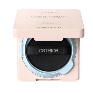 Catrice Magic Shine Eraser Къшън гел-пудра за мигновен матиращ и охлаждащ ефект х10,5 грама, цвят 010 Cool Cloud