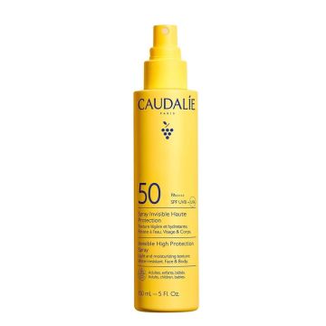 Caudalie Vinosun Protect Невидим спрей за лице и тяло SPF50 х150 мл