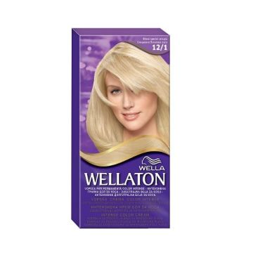 Wellaton Трайна боя за коса за наситен цвят, 12/1 Специално пепеляво русо
