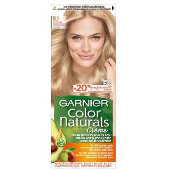 Garnier Color Naturals Трайна боя за коса, 9.1 Пепеляво много светло рус